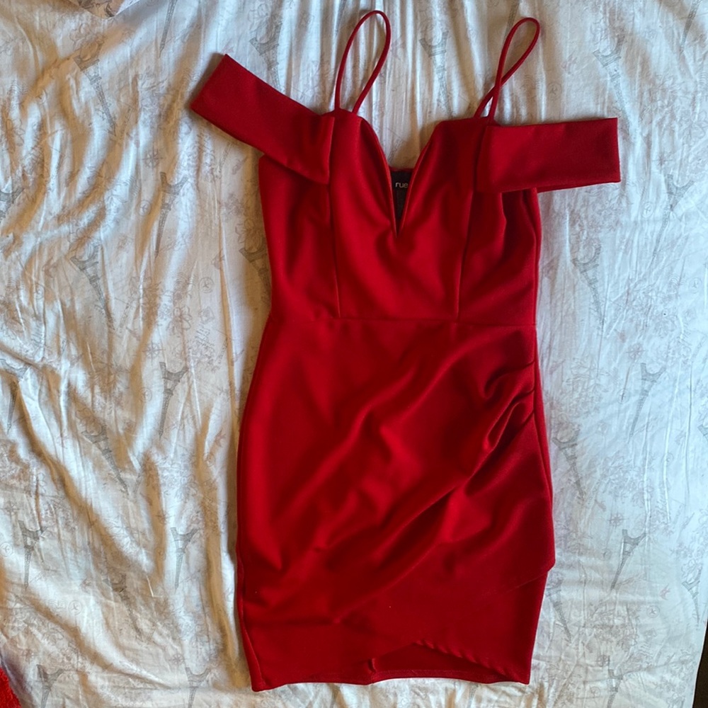 Red elegant xs dress